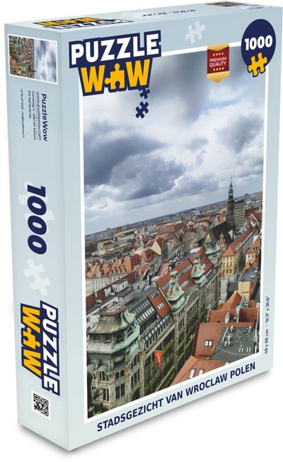 Puzzel Stadsgezicht van Wroclaw Polen - Legpuzzel - Puzzel 1000 stukjes volwassenen