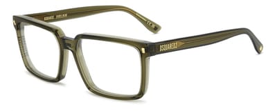 Dsquared2 D2 0183 Olive 57/17/145 MAN Brilmonturen
