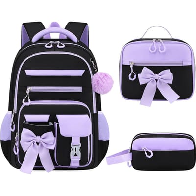 3 stuks/set basisschool rugzakset schattige schooltassen voor meisjes kawaii boekentas broodtrommel etui set studentenrugzak
