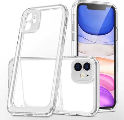 TPU Bescherm-Hoes Cover Skin geschikt voor iPhone 11 - Transparant