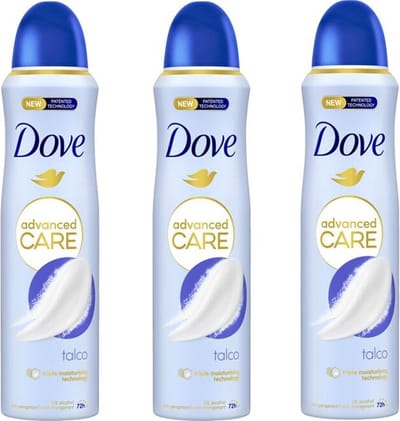 Dove Deo Spray Talco - 3 x 150 ml