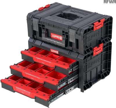 RFWR® Modulaire gereedschapskist met Laden en Doos - 21 Boxen voor Werkplaats en Garage
