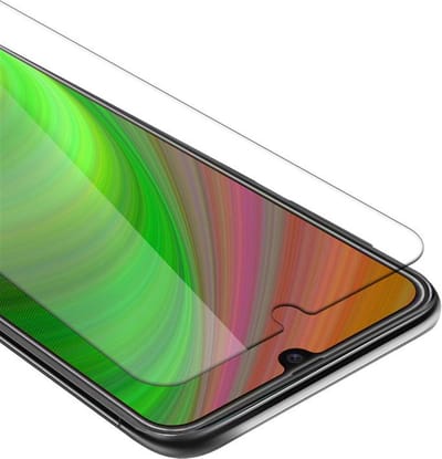 Cadorabo Screenprotector geschikt voor Samsung Galaxy M21 / M30s - Pantser film Beschermende film in KRISTALHELDER Geharde (Tempered) display beschermglas in 9H hardheid met 3D Touch
