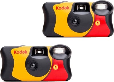 Kodak Fun Saver Flash ISO 800 - Wegwerpcamera - 2 Pack