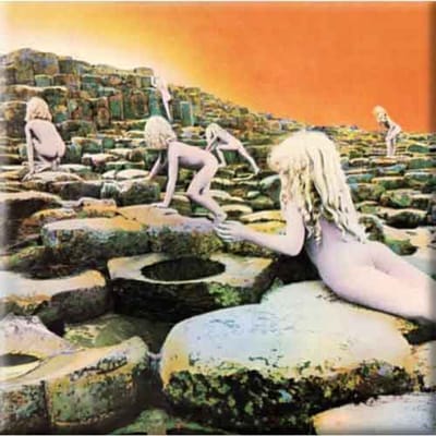 Led Zeppelin - Houses of the Holy - Koelkast magneet - 7.5 x 7.5 cm