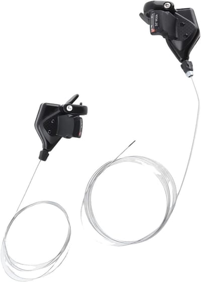 Mountainbike Achterderailleur voor 3x7/8/9 Versnellingen - Links/Rechts Shifter voor Fietsversnellingen en Versnellingssystemen