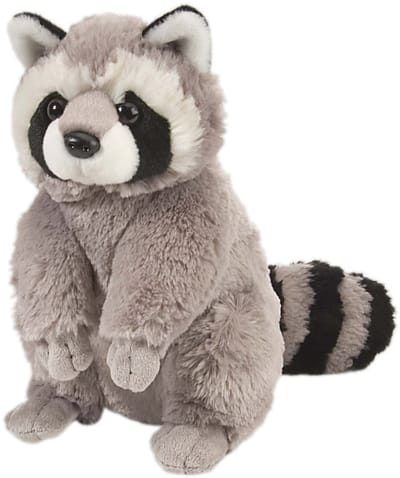 Wild Republic pluche knuffel wasbeer - 30 cm - Wasberen dieren knuffels