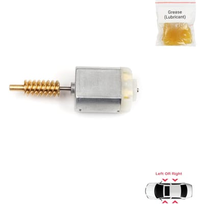 EGE727 Actionneur de loquet de verrouillage de porte de voiture Moteur FC280 12V DC Engrenage en métal Total 57,20 mm pour Renault Clio Dacia Sandero