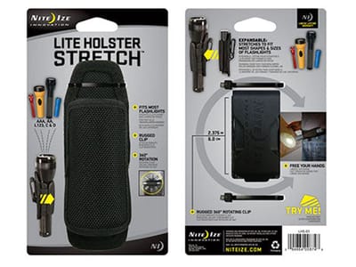 Nite Ize - Lite holster Stretch  - Zaklamp houder