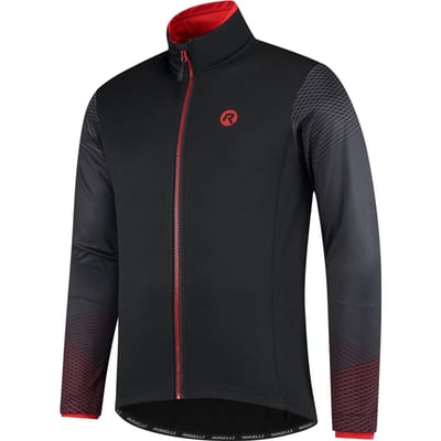 Rogelli Winterjack Wire Zwart/Rood XL