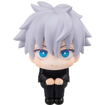 7-9cm Anime Jujutsu Kaisen Figuur Itadori Yuji Gojo Satori Fushiguro Megumi Kugisaki Schattig En Charmant Speelgoed Auto Decoratie PVC Model Cadeau gray