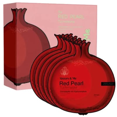 Sisters & Me | 5x Pomegranate Sheetmasks - Vegan