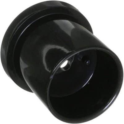 Kunststof Naaf - Wiel Adapter - Stofzuiger Reparatie - 2-Shot Wiel - 18.5 x 9.9 x 3.5 cm - Zwart