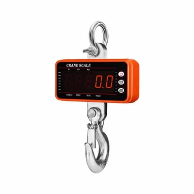1500kg LED Display Elektronische Kraanweegschaal - Heavy Duty Hangweegschaal met Afstandsbediening