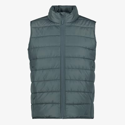 Mountain Peak heren bodywarmer grijs groen - Maat S - Gilet - Mouwloos vest