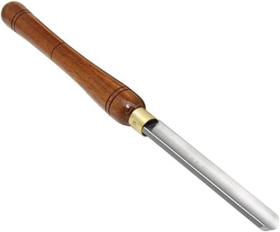 Houtdraaibeitels Set - Houtbeitels Ruwbeitels - Houtbewerking - Snelstaal Scherpe Snede - 7mm 22mm 25mm - Walnoot Handvat