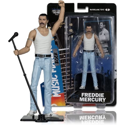 McFarlane Toys Music Maniacs Rock Action Figure Freddy Mercury 15 cm Action Figuur