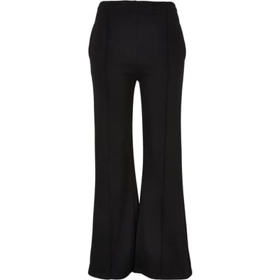 Vrouwelijke flared joggingbroek van ribstof Urban Classics