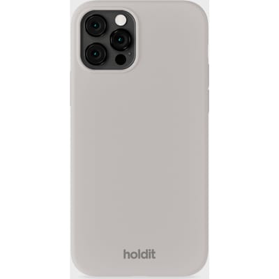 Phone Case Silicone Wool Gray iPhone 12