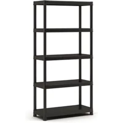 Sencys Stellingkast - Shelf Plus - 182x90x40cm - Draagkracht 55kg - Zwart