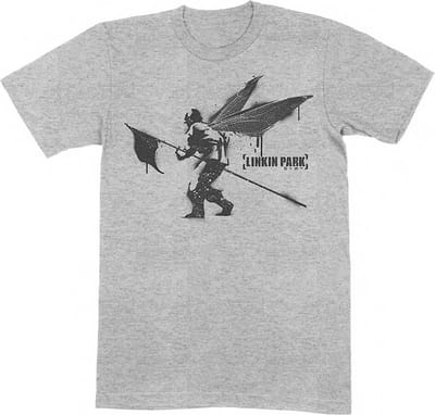 Linkin Park - Street Soldier Heren T-shirt - XL - Grijs