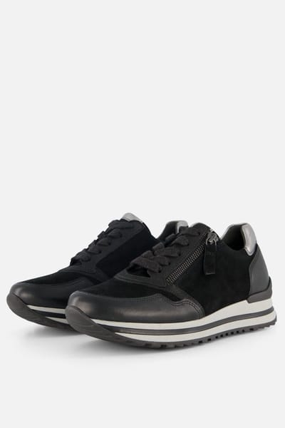 Gabor Gabor Sneakers zwart Suede