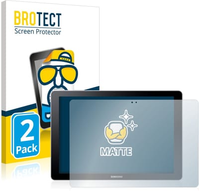 BROTECT - Screenprotector voor Samsung Galaxy Book 10.6 - Folie Beschermfolie matte 2 Stuks