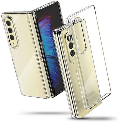 Mercury Serie - Hoesje voor Mobiele Telefoon - Samsung Galaxy ZFold4 - Transparant