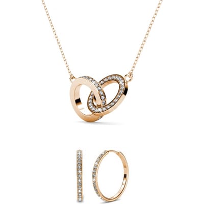 Chique Circle Twin Sets - Oostenrijks kristal
