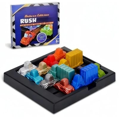 Kinderen Verkeersdrukte Puzzelspel Leuke Raceauto Educatief Speelgoed voor Kinderen Logisch Redeneren Strategie Uitdaging