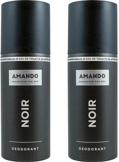 Amando Deo Spray Noir - 2 x 150 ml