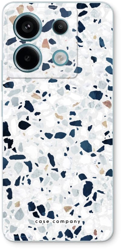 Case Company® - Hoesje geschikt voor Xiaomi Poco X6 hoesje - Terrazzo N°1 - Soft Cover Telefoonhoesje - Bescherming aan alle Kanten en Schermrand