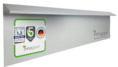 Slakkenomheining 1x1m - Duurzaam Aluminium/Zink, Effectieve Oplossing voor Tuinieren