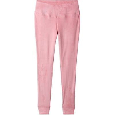 ESMARA Velours dames legging (Roze, XS (32/34))