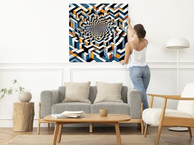 Kunstprint | Wanddecoratie | Dibond | 80 × 80 cm