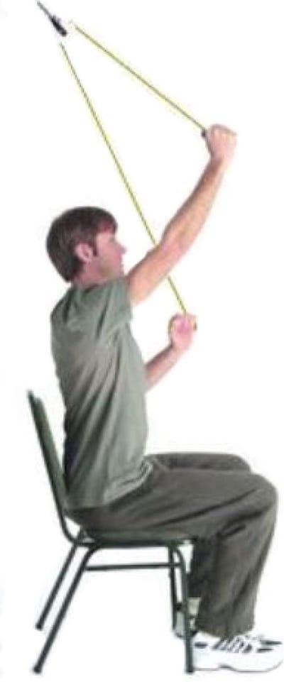 Armtrainer deurmontage touw