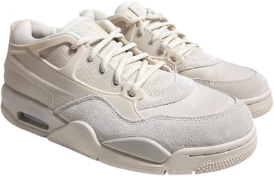 Air Jordan 4 RM Legend Lichtbruin Dames Sneakers Crème Zeil FQ7940-200 44.5 white