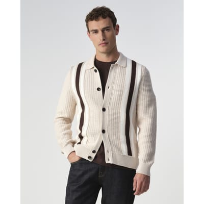 J.C. Rags Bank polo long sleeve