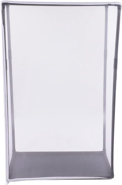 Vlinderhabitat Kooi - Insecten Terrarium - Vlinders Observeren - Ademend Gaasontwerp - 42 x 76 x 122 cm - Wit