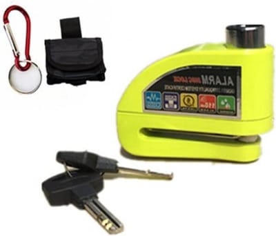 Motorfiets Slot - Scooter Alarm - Diefstal Beveiliging - Waterproof Metaal - Compact Formaat - Zilver