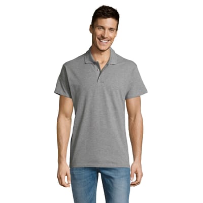 SOLS Unisex Volwassenen Summer II Melange Poloshirt (Grijze Melange)
