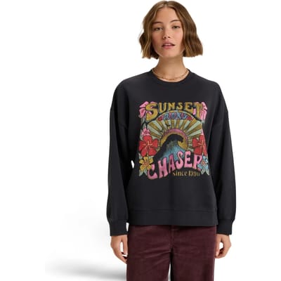 Roxy Lineup Sweatshirt Zwart XS Vrouw