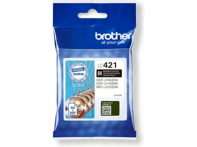 Brother LC-421BK - Originele Cartridge - Standaard formaat - Zwart