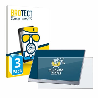 BROTECT - Screenprotector voor Arzopa Z3FC 16.1" - Folie Beschermfolie Beschermglas matte 3 Stuks