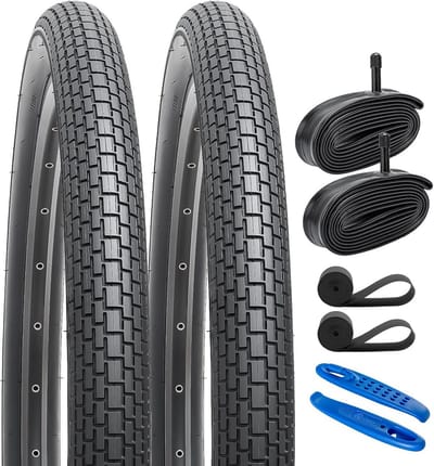 2 Pack Fietsbanden 27.5 Inch 2.30 ETRTO 56-584 met Binnenbanden