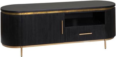 Tower living Rivello TV cabinet 1 dr. 1 drw. open niche - 150x45x55