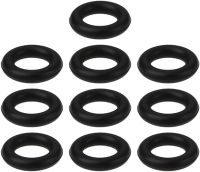 Dailygoods- O-ring 4x1,5 mm - 10 stuks - Afdichting oliepomp - Compatibel met Dolmar 112/120/153/PS 6800i - Voorkomt olielekken - Nauwkeurige afdichting - Afdichtring
