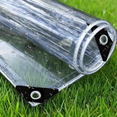 Transparant Zeil - Waterdicht Tarp - Buiten Beschermen - Hoge Lichtdoorlatendheid - 110x300cm