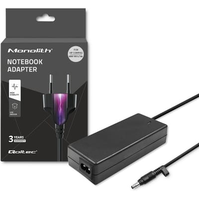 Qoltec laptopstroomadapter voor HP Compaq 90W |   19V |   4.74A |   4.8*1.7 |   Stroomkabel