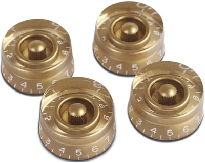 Gibson PRSK-020 Speed knops 4 pakket goud - Gitaaronderdeel